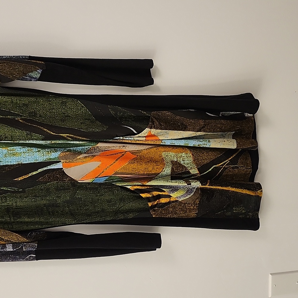 Save The Queen Multicolor Abstract Dress - Picture 2 of 11